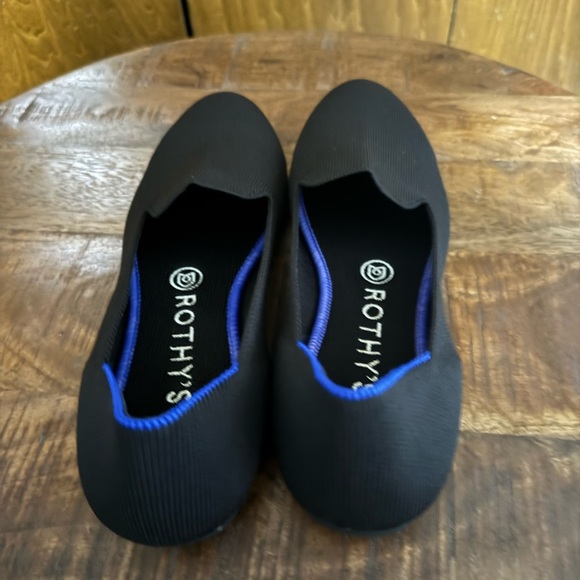 Rothy's Women Shoes Black Loafers Slip on Ballet Flats Size 8 - Picture 6 of 6